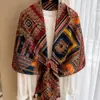 Lenço para Mulheres, Adequado para Primavera, Outono e Verão, Xale para Ar Condicionado, Versátil para a Praia, Véu de Proteção Solar, Proteção para o Pescoço, Lenço Quente de Algodão, Linho e Seda