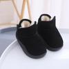 Botas de nieve para niños más acolchadas de terciopelo cálidas de suela suave zapatos de invierno para bebé niños zapatos grandes de algodón botas de algodón para niñas pequeñas al por mayor