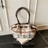 Bolso de Peluche Transfronterizo 2026 Nuevo para Mujer, Bolso Tote de Gran Capacidad, Bolso de Hombro de Moda Elegante y de Aspecto de Alta Calidad para Viajes Diarios