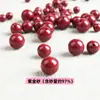 Joias Yige minério bruto natural cinábrio contas soltas areia vermelha areia dourada roxa areia do Imperador contas redondas diy Joias Wenwan com contas