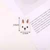 Funda para Teléfono Móvil, Cuaderno, Accesorios para la Cabeza, Accesorios Decorativos, Parches Bordados, Parches de Tela Bordados de Animales de Dibujos Animados Creativos de Conejo y Oso Chino