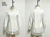 2026 Nueva Camisa de Manga Larga Casual de Moda Irregular con Encaje Hueco Estilo Europeo y Americano Amazon Tk Design