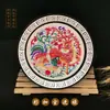 Estilo chinês Característica Papel-corte Espelho Moldura Ornamentos Casa Acessórios Moldura Tradicional Artesanato Pingente Presente