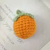 Accesorios lindos de horquillas de dibujos animados diadema de lana tejida a mano clip de fruta accesorio de llavero accesorios de ropa DIY