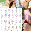 Ruikalong Nuevas Pegatinas de Tatuaje Impermeables de Larga Duración Coloridas Pequeñas Frescas Dopamina Mariposa Pegatinas de Tatuaje Gama Alta Ins