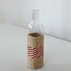 Conjuntos Personalizados de Garrafas de Palha Retrô Transfronteiriças, Decorações para Casa, Conjuntos de Garrafas de Vidro, Artesanato de Palha Trançada, Vários Estilos de Proteção para o Corpo da Garrafa