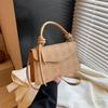 Bolsa de design de nicho de alta qualidade com padrão de losango para mulheres, a nova moda tendência deste ano, bolsa de ombro, bolsa carteiro, bolsa de mão para mulheres