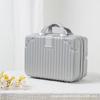 Caja de Almacenamiento Portátil para Cosméticos de 14 pulgadas con Cerradura de Contraseña Caja Ligera Portátil Caja Pequeña para Equipaje de Máquina