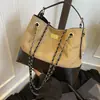 Bolso de Mujer Casual Bordado Patchwork Gran Capacidad Bolso Tote de Moda 2026 Nuevo Estilo Coreano Tendencia Retro Bolso de Hombro