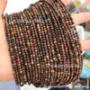 3mm contas redondas pequenas contas de arroz contas soltas anel de gancho de cabelo pedra natural DIY acessórios de jóias de ágata contas de cristal contas contas