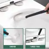Escova de Vaso Sanitário para Uso Doméstico, Sem Cantos Mortos, Escova de Limpeza para Banheiro, Escova de Vaso Sanitário de Silicone Montada na Parede, Escova de Vaso Sanitário Golf Ferramenta Mágica