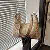 Bolsa Grande Estilo Coreano 2025 Nova Bolsa Transversal Casual para o Dia a Dia Bolsa de Compras Grande Capacidade Bolsa de Ombro Fashion Bolsa Tote Feminina