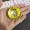 Recipiente adorno peine imitación plata, recipiente bañado en oro, palillos y cuchara aleación imitación plata, accesorios de artesanía, accesorios para fotos