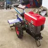 Motocultivador Rotativo Manual com Partida Elétrica, Máquina de Limpeza de Terreno em Montanhas e Encostas, Trator de Arar Solo Duro