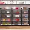 Estantería de exhibición de múltiples niveles para supermercado, vitrina de exhibición, expositor de muestras, estante para productos cosméticos, soporte de exhibición ajustable, vitrina
