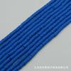 Cor sólida 6mm Pulseira de tubo de cerâmica macia Gaxeta Pulseira de contas estilo boêmio Acessórios de colar
