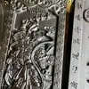 Tianshi Hao Li Madera Negra Suministros Taoístas Token Relieve Wang Lingguan Orden de los Cinco Truenos Grande