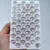 Accesorios para Uñas con Forma de Corazón Inclinado y Base Puntiaguda, Pedrería de Forma Irregular, Pedrería de Vidrio Multifacética, Joyería de Cristal al por Mayor, Arte para Uñas, Estilo de Lujo Ligero