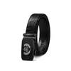 Cinturón de Cuero Personalizado para Hombre de Cuero Genuino Hebilla Automática Cinturón de Cintura de Piel de Vaca Logo Impreso a Color Regalo de Negocios Hebilla de Trinquete Cinturón de Cuero de Primera Capa para Hombre