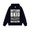 Suéter con Capucha de Letras Moteadas de Nicho para Hombre Otoño e Invierno Nuevo Retro Americano Ropa de Calle de Moda Nacional para Pareja Sudadera con Capucha Chaqueta Top