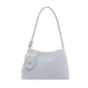 Bolso de hombro tipo baguette de lunares estilo coreano, versátil y elegante para mujer 2026, bolso de hombro simple de gran capacidad para el día a día