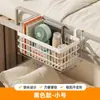 Esenciales para dormitorio: cesta colgante de mesita de noche, estante de almacenamiento para cabecera de cama, solución de almacenamiento de gran capacidad sin perforaciones para dormitorios en literas para snacks
