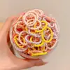 Cabello de Bebé Menos Atar Pequeño Pío Goma Elástica Banda para el Cabello Linda de Niños Bebé Accesorios para el Cabello con Cuerda Elástica Alta para el Cabello