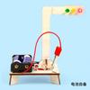 Experimento Científico Semáforo Madera DIY Tecnología Pequeña Producción Estudiantes de Preescolar Set de Juguetes Hechos a Mano