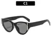 Nuevas Gafas de Sol de Moda Ojo de Gato para Mujer Alta Protección Solar Gafas de Sol Ins Little Red Book Personalizadas Gafas de Sol de Moda