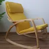 Sillón balancín nórdico sofá perezoso silla de balcón silla de ocio sillón reclinable para mujer embarazada sillón de casa para adulto simple