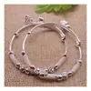 Pulseira Atacado Dragão e Fênix Auspicioso III Flor de Sarja Pulseira Banhada a Prata Feminina Pulseira Peixes Flor de Lótus
