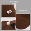 2025 Gorra Nueva de Ala Suave Cabeza Grande para Hombres y Mujeres Gorra Cara Pequeña Simple Versátil Cuatro Estaciones Gorra de Béisbol Moderna