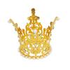Ventas Directas de Fábrica Transfronterizas Corona Tiara Decoración de Pastel de Cumpleaños Adornos de Ramo Tiara Nupcial Vestido de Cumpleaños de Reina
