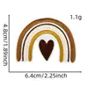 Novos Patches de Tecido Bordados Série Boêmia Cor Sólida Prontos para Uso Atacado Computadorizados Bordados Acessórios para Roupas Acessórios Patches