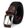 Cinturón Popular Transfronterizo para Jeans Cinturón de Hombre Personalizado Cuero Genuino Casual de Negocios Hebilla Automática Sin Dientes Versátil Tendencia