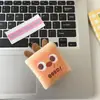 Nuevo y lindo llavero de muñeca sándwich para niña, mochila con colgante a juego, joyería para estudiantes, adornos colgantes.