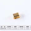 Accesorios de cordón con hebilla metálica decorativa para funda de teléfono móvil Hebilla ajustable con cordón Hebilla de cuerda con baño de aleación de zinc