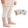 Calcetines para Niños 2026 Otoño Nuevo Estilo Dibujos Animados Algodón Bloque de Color Tiro Alto Medias para Bebé Calcetines para Bebé Niña