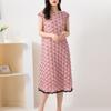 Sanzhai plissado feito à mão quadrado plissado vestido colorido novo verão 2022 solto confortável plus size vestido de comprimento médio moda