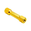 Columna de Aluminio Hexagonal Exterior de Doble Cabeza Tuerca Larga Anodizada Columna de Conexión para Aviones Aleación de Aluminio Columna de Fijación para Marco FPV