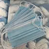 Máscaras civis descartáveis para atacado, adultos, estudantes, seguras, respiráveis, comuns, 3 camadas, tecido protetor meltblown, máscaras diárias
