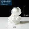 Decoração Criativa de Astronauta Espacial em Resina para Mesa de Escritório, Estúdio Suave, Estante, Casa Moderna, Presente de Aniversário