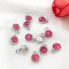 1 Oro y Plata Doce Constelaciones Piedra Estrella Aleación Incrustada Diamante Accesorio Joyería DIY Venta al por Mayor Transfronteriza Venta Caliente Colgante