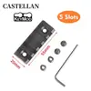 Trilho Keymod de 5 Slots Base para Mira de Alumínio 5 Slots Largura da Base 21mm Base para Mira