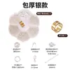 Acessórios de fecho para colar de pérolas grátis para conectores de fio artesanais DIY, pulseiras de contas e fio dourado
