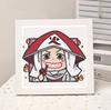 Animación de Dibujos Animados Nueva Pintura de Diamantes Kuromi DIY Juguetes de Pintura de Diamantes Hechos a Mano para Niños con Marco de Fotos Mesa Regalo