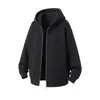 Cardigan Tricotado com Capuz Masculino Moderno 2026 Nova Coleção Primavera Masculino Simples Casual Tricotado Jaqueta com Zíper Tendência