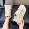 Zapatos de Papá de Moda Versátiles Verano 2025 Nuevos de Moda con Suela Gruesa que Aumentan la Altura con Malla Transpirable Calzado Deportivo Casual