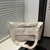 Bolso Bandolera Mensajero Artístico, Estilo Horizontal Retro Simple, Bolso de Trabajo Unisex, Mochila Casual para Mujeres Jóvenes