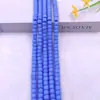 10x 8 colores cuentas de barril que no se decoloran cuentas de pier vidriadas multicolor jade de imitación barra de nieve accesorios para pulsera collar DIY